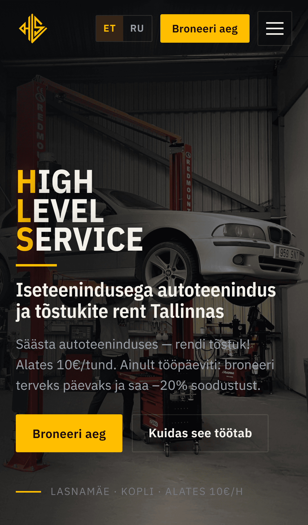 High Level Service mobile