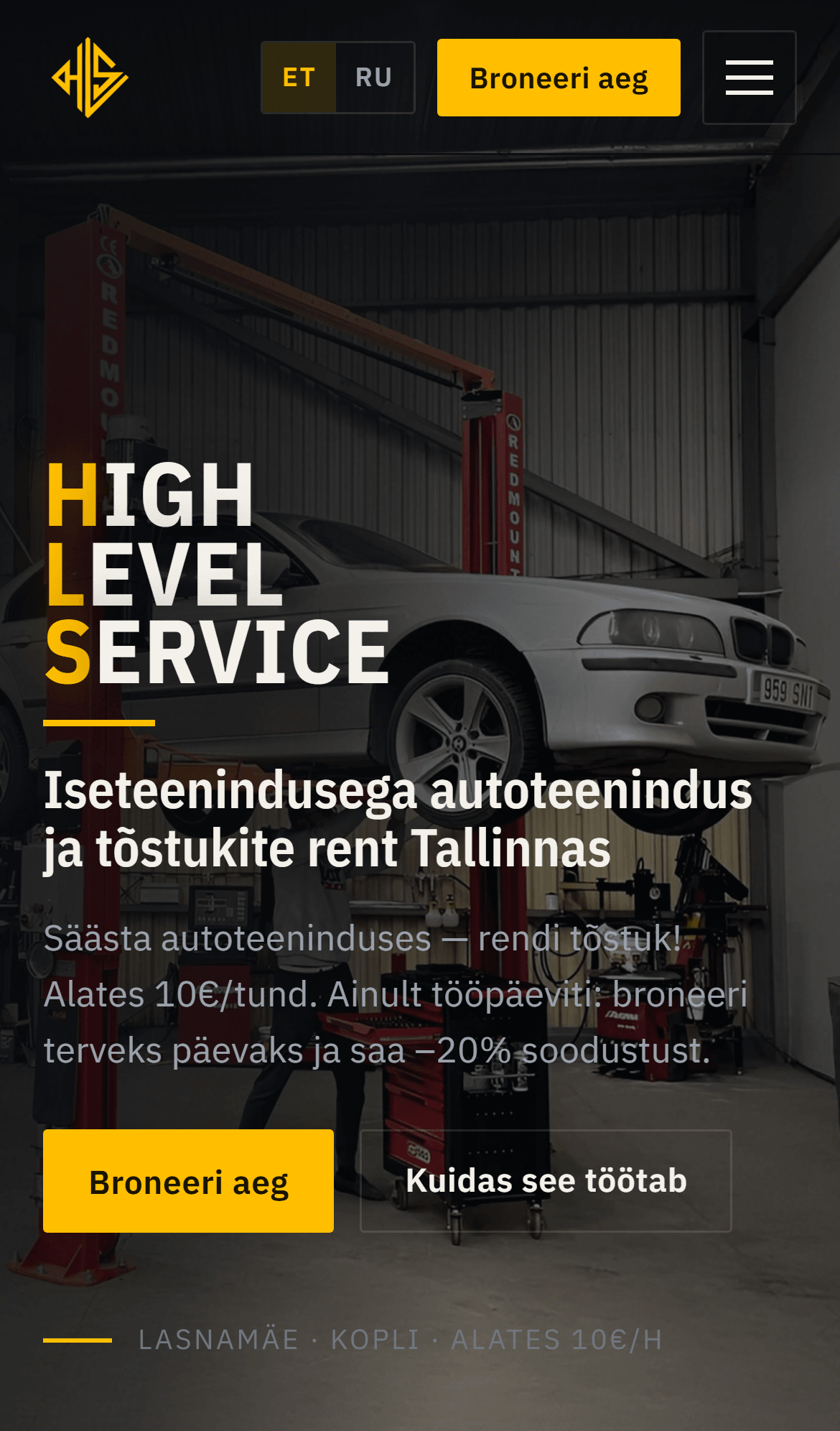 High Level Service mobile