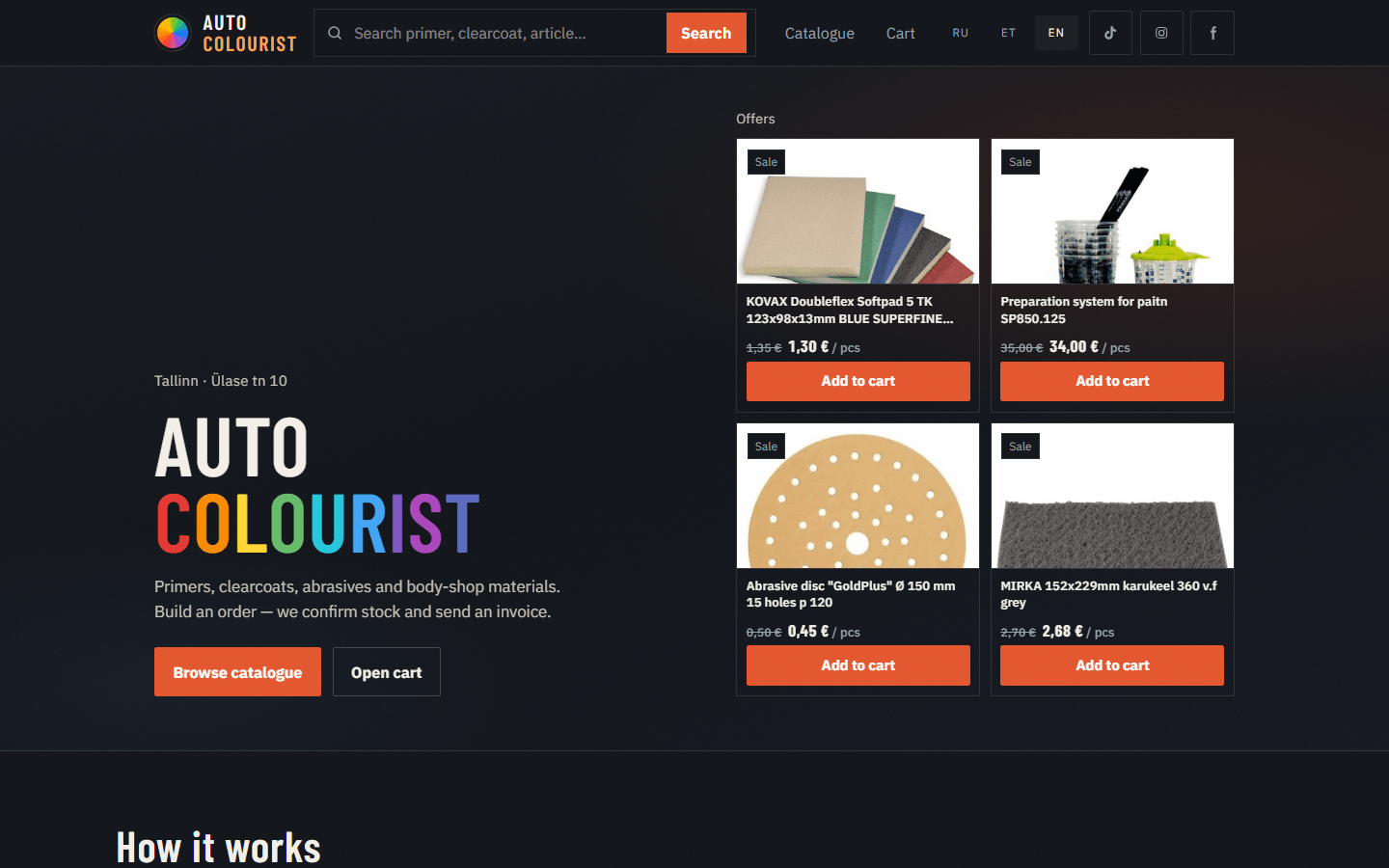 Auto Colourist desktop