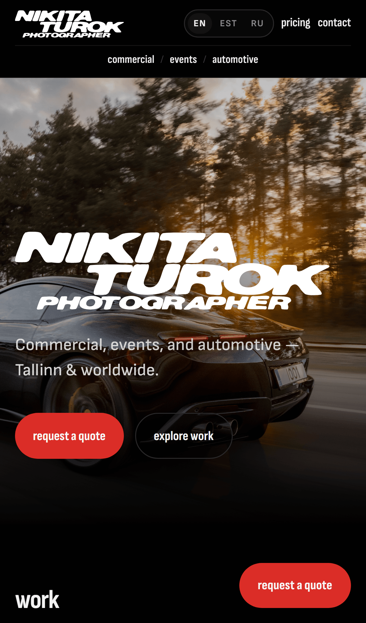 Nturok Photography mobile